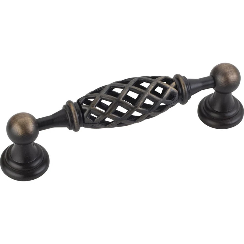 Tuscany Pull, 96 mm C/C, Antique Brushed Satin Brass